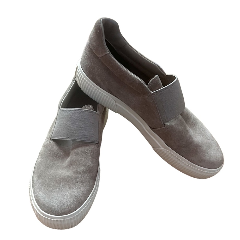 Vince Slip on Grey Tennis Shoes Size 7.5